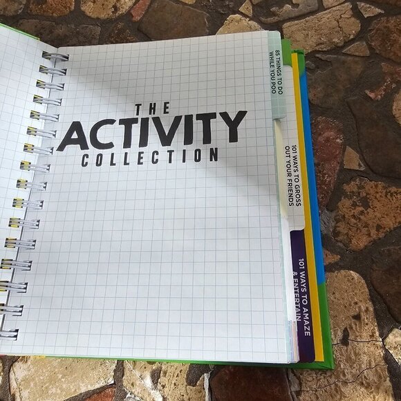 The Activity Collection Book, Hardcover Kids Activities Book, Learning Fun - Picture 6 of 7